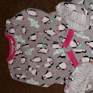Carters Girls Footed Sleeper Size 5T
